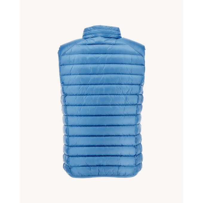 Chaqueta de pluma sin mangas para hombre Jott TOM Denim azul