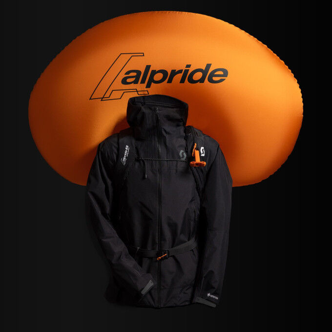 Kit zaino airbagScott PATROL ULTRALIGHT E2 25 Bianco/Nero