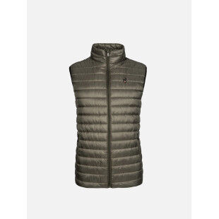 Aulp MOCCO Khaki Sleeveless Down Jacket