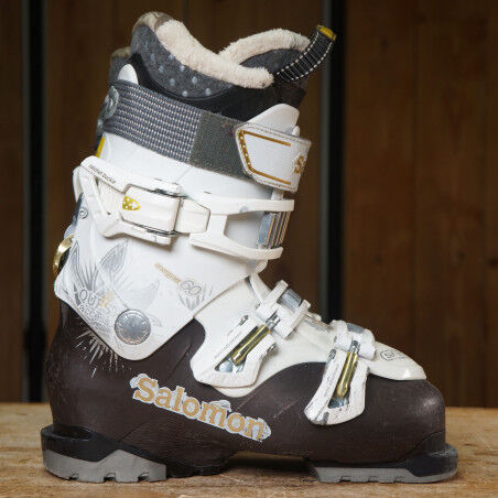 salomon energyzer 60 ski boots S Pro Supra 120 GW Mens Steel Grey/Black 29.5 Light weight convenient allmountain boot with a unique magnesium Backbone system to combine easy walking and great skiing performanceSalomon Quest Access 60 Ski Boot Mens Specs Weight 3600 265 Flex 60 Strap 35 Last 104 Shell Cuff BiMaterial PP Lower Shell BiMaterial PP Upper Cuff Easy Step in Overlap Technologies Spaceframe Adjustment Heel and Toe Removable Din Pads Backbone Release Boot Board Liner My Custom Fit Comfort Woolmetal Buckles 2 Micro Alu 1 Vario Buckles Buty Salomon Salomon Mission Ski