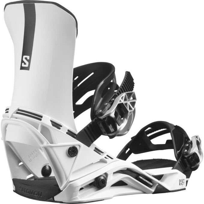 スノーボード 24-25 SALOMON BINDING DISTRICT HPS WHITE Salomon