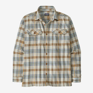 M'S L/S ORGANIC COTTON MW FJORD FLANNEL SHIRT