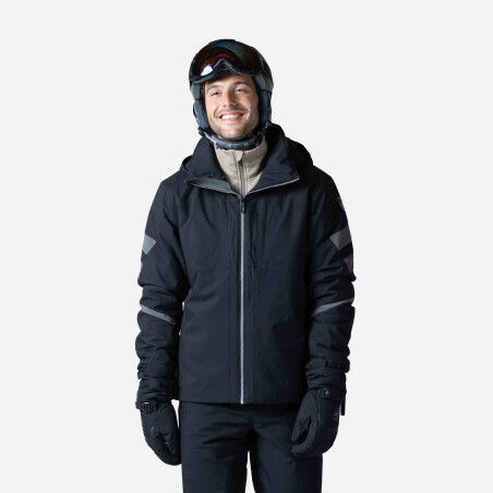 Veste Rossignol Racing Homme Ski Snowboard, Noir, Taille 2XL (grand)