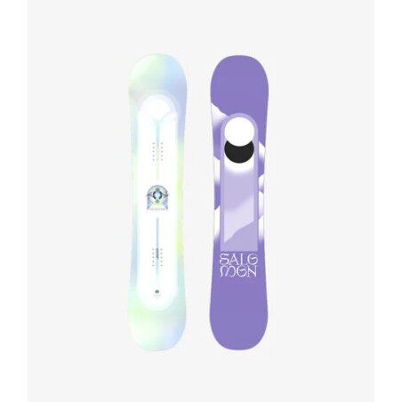 Tabla de snowboard Salomon LOTUS para mujer, apta para todo tipo de montaña