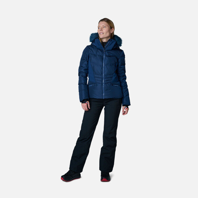 Rossignol W RUBY MERINO DOWN JKT Chaqueta esquí blanco