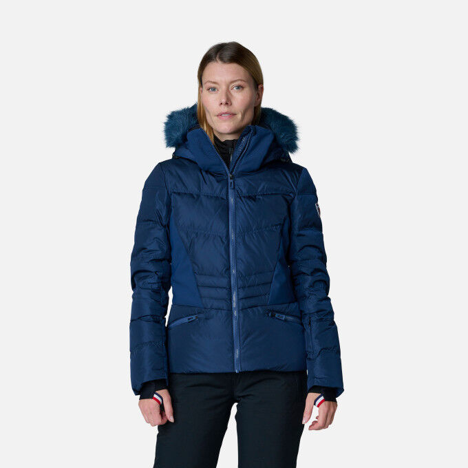 Rossignol W RUBY MERINO DOWN JKT Chaqueta esquí blanco