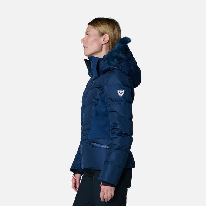 Rossignol W RUBY MERINO DOWN JKT Chaqueta esquí blanco