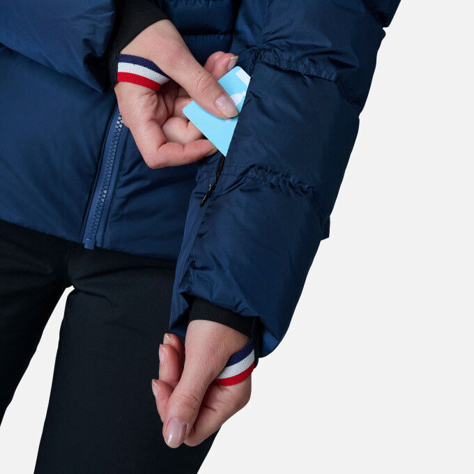 Rossignol W RUBY MERINO DOWN JKT Chaqueta esquí blanco
