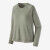Camiseta manga larga Patagonia W'S L/S CAP THERMAL CREW Sleet Green