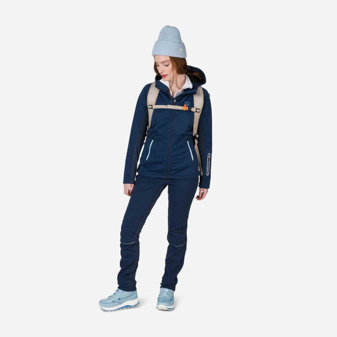 W SOFTSHELL HOODIE JKT