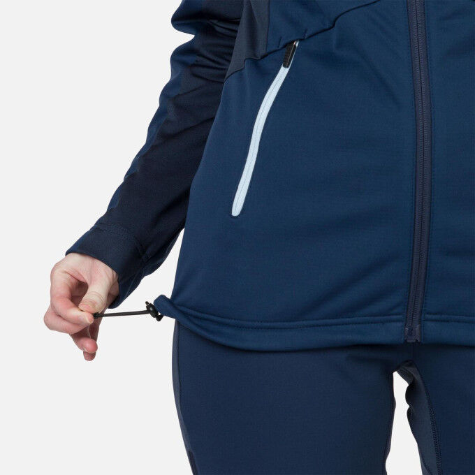 Chaqueta con capucha Rossignol SOFTSHELL de mujer