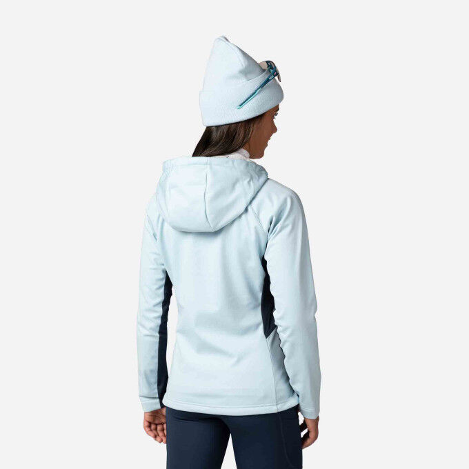 Chaqueta con capucha Rossignol SOFTSHELL de mujer