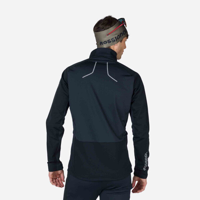 Chaqueta softshell Rossignol, chaqueta de esquí nórdico para hombre