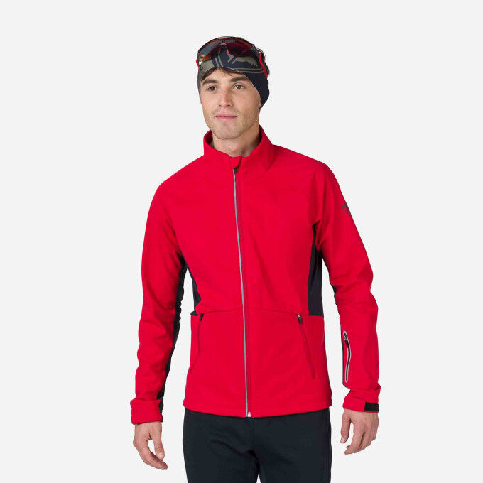 Chaqueta softshell Rossignol, chaqueta de esquí nórdico para hombre