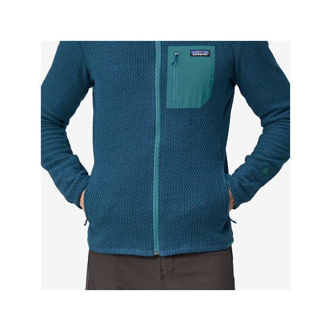 Chaqueta polar Patagonia M'S R1 AIR FULL-ZIP HOODY