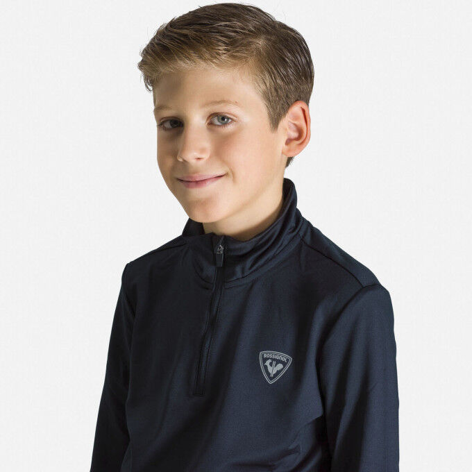 Polar para niños : Rossignol BOY 1/2 ZIP WARM STRETCH