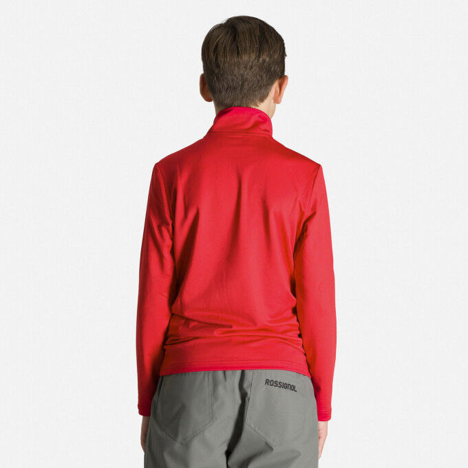 Polar para niños : Rossignol BOY 1/2 ZIP WARM STRETCH