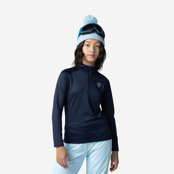 Vellón para niña Rossignol : GIRL 1/2 ZIP WARM STRETCH