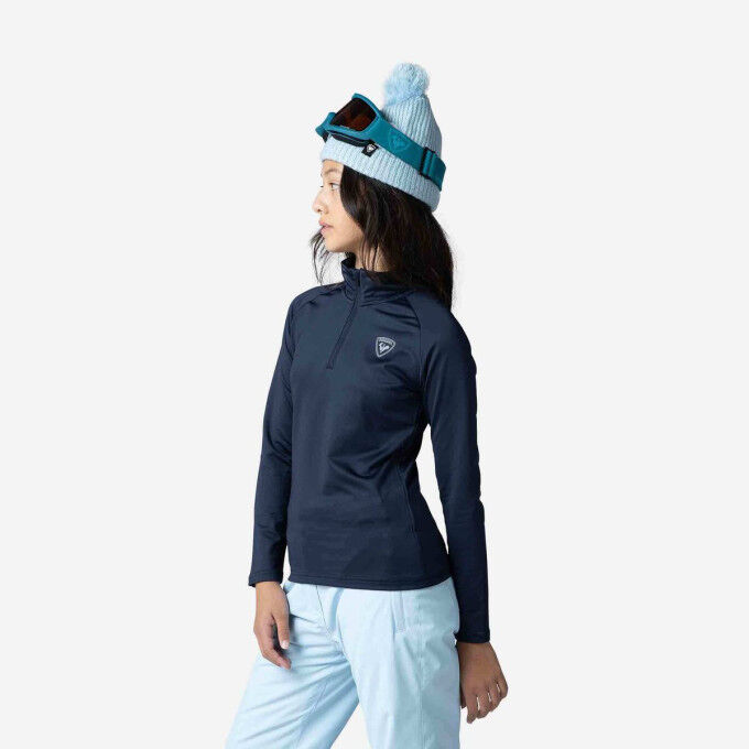 Vellón para niña Rossignol : GIRL 1/2 ZIP WARM STRETCH