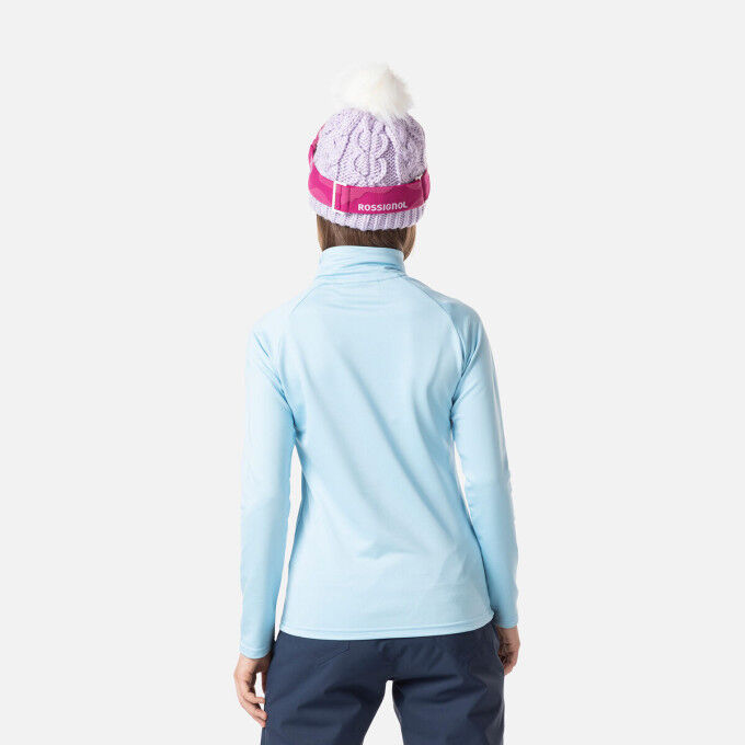 Vellón para niña Rossignol : GIRL 1/2 ZIP WARM STRETCH