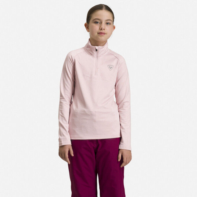 Vellón para niña Rossignol : GIRL 1/2 ZIP WARM STRETCH