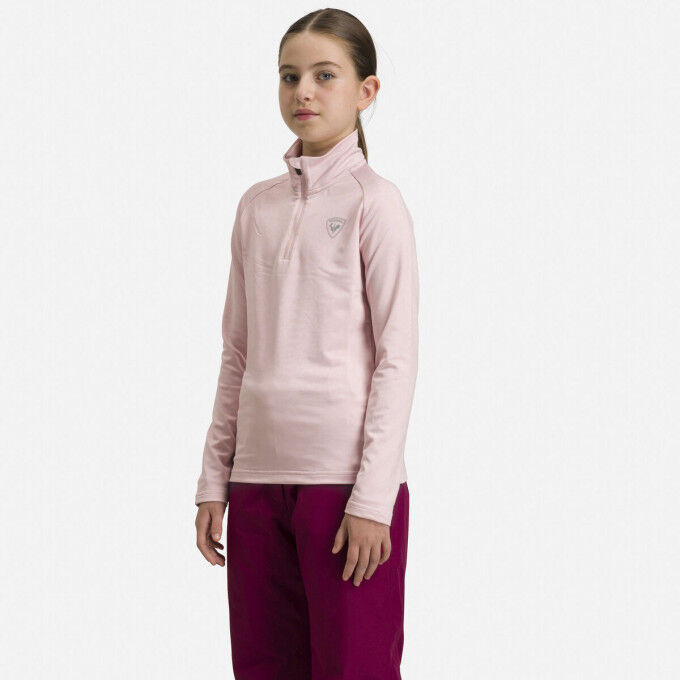 Vellón para niña Rossignol : GIRL 1/2 ZIP WARM STRETCH