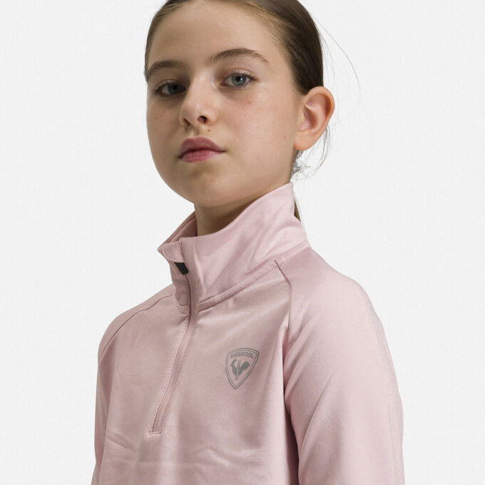 Vellón para niña Rossignol : GIRL 1/2 ZIP WARM STRETCH
