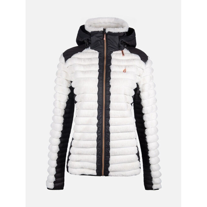 Giacca in pile con pelliccia sintetica Aulp da donna