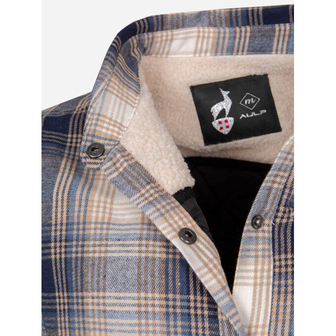 SUR CHEMISE A CARREAUX F