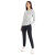 WOMEN 200 OASIS LS CREWE SKI TRACKS