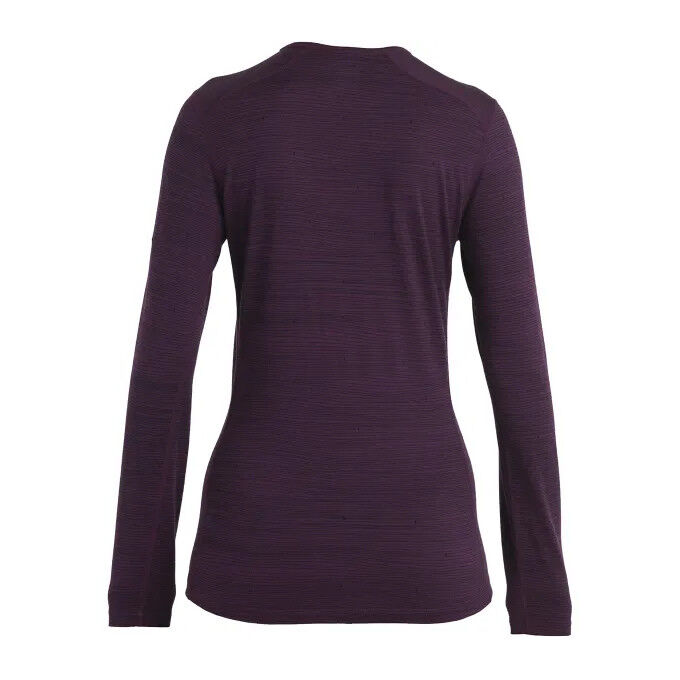 Camisetas térmicas Icebreaker MUJER 200 OASIS LS CREWE SKI TRACKS