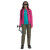 Camiseta térmica Icebreaker W 200 OASIS LS CREWE SKI STRIPES