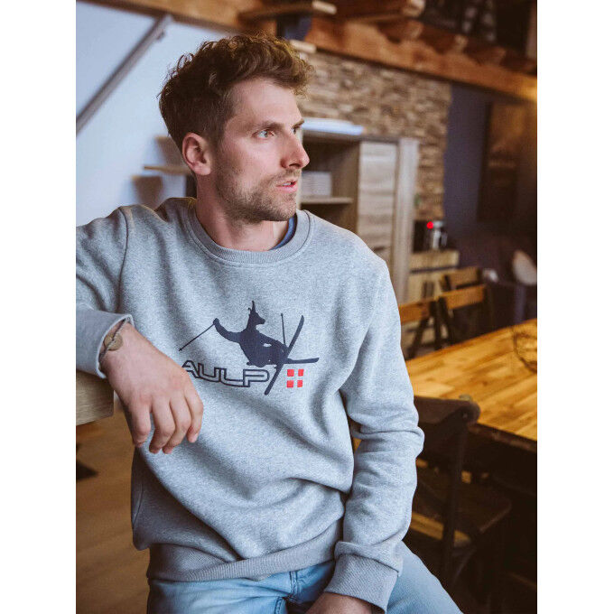 Sudadera Aulp SEVEN Grey Melange