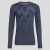 ACTIVE WARM ECO GRAPHIC BL TOP CREW NECK L/S
