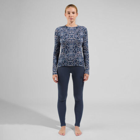 ACTIVE WARM ECO GRAPHIC BL TOP CREW NECK L/S