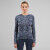 T-shirt technique femme Odlo ACTIVE WARM ECO GRAPHIC BL TOP CREW NECK L/S