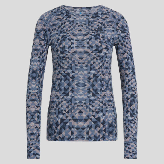 Camiseta técnica de manga larga para mujer Odlo ACTIVE WARM ECO GRAPHIC