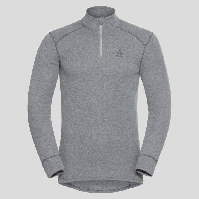 T-shirt à col montant zippé Odlo FITTED TURTLE NECK L/S 1/2 ZIP