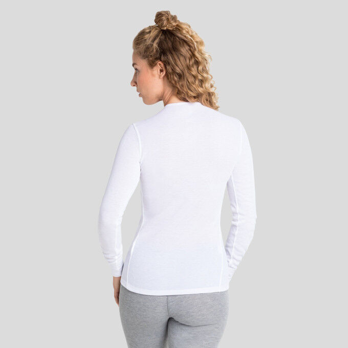 FITTED CREW NECK L/S