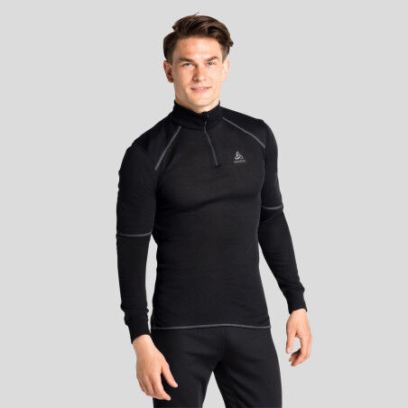 T-shirt à col montant zippé Odlo Activ X-Warm
