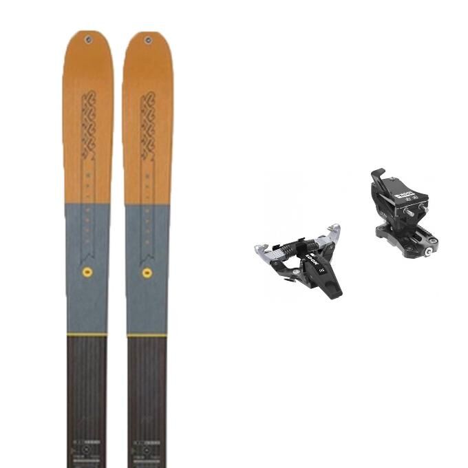 Pack of K2 WAYBACK 98 skis...