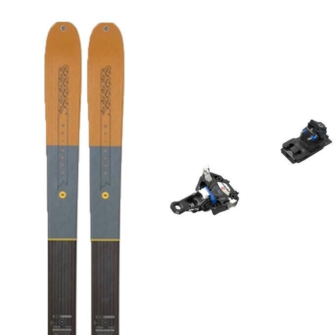 Pack of K2 WAYBACK 98 skis...