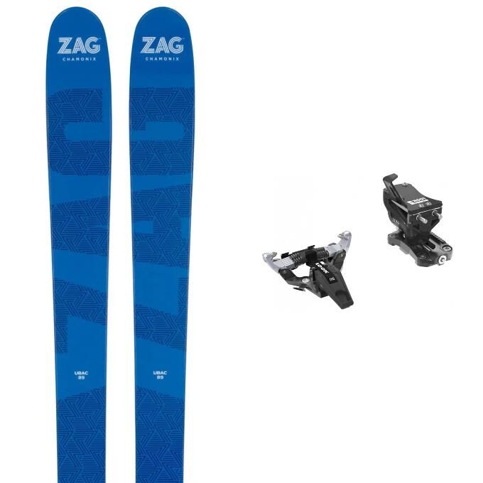 Pack of Zag UBAC 89 skis +...