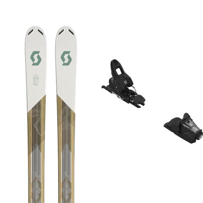 Pack de skis Scott all-mountain W'S PURE MISSION 98TI A