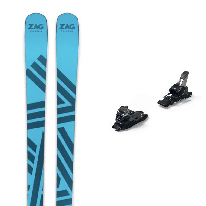 Pack of Zag SLAP 92 skis +...