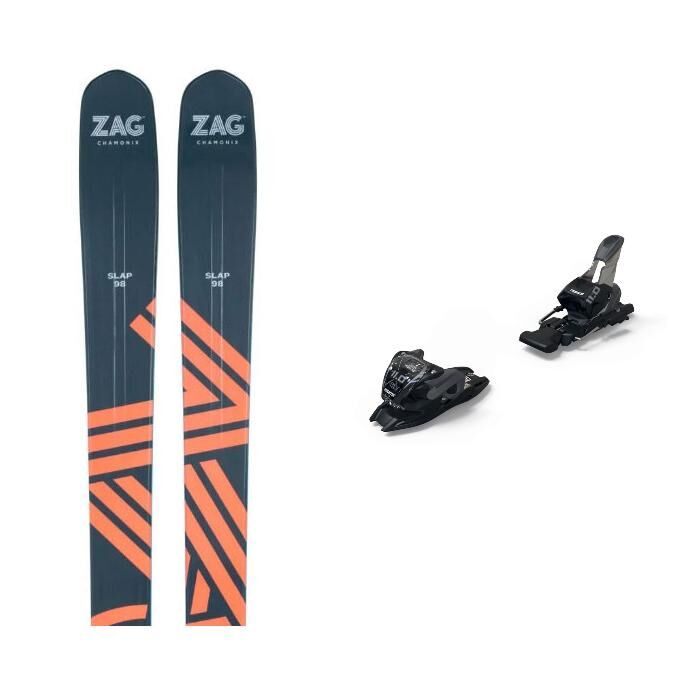 Pack of Zag SLAP 98 skis +...