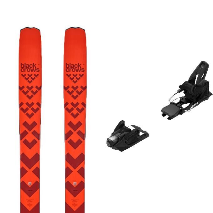 Black Crows NOCTA freeride ski pack with bindings