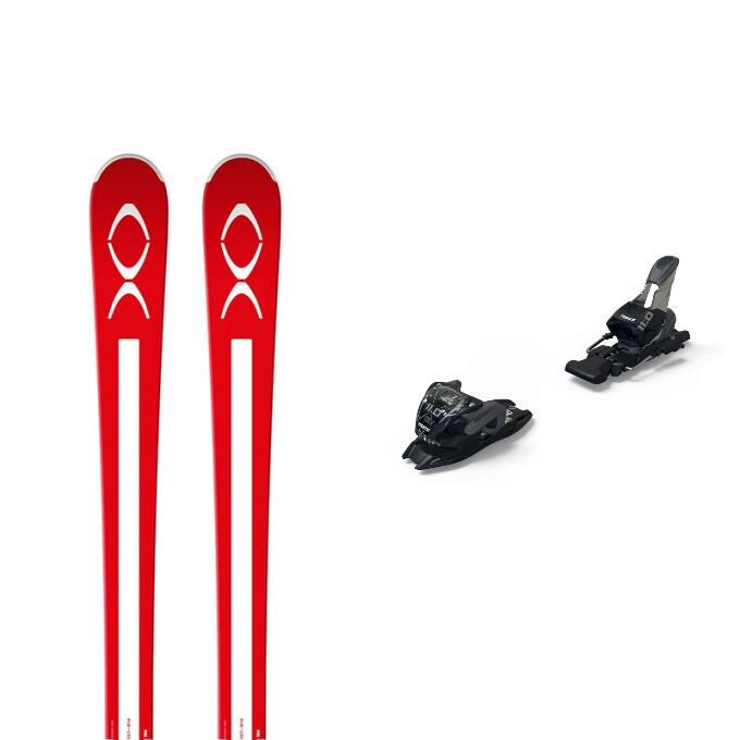 Pack of XO V7 skis + bindings