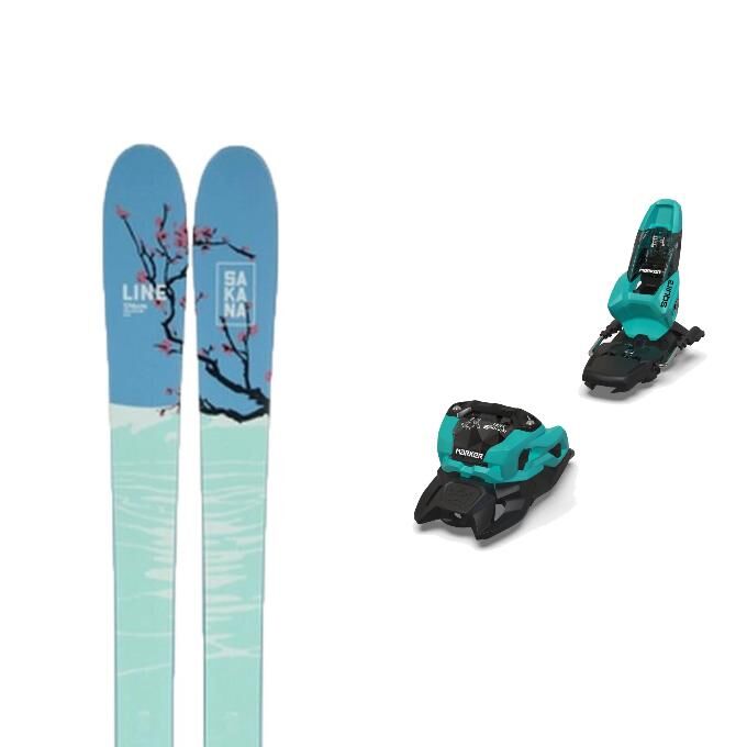 Line SAKANA all-mountain ski pack with bindings