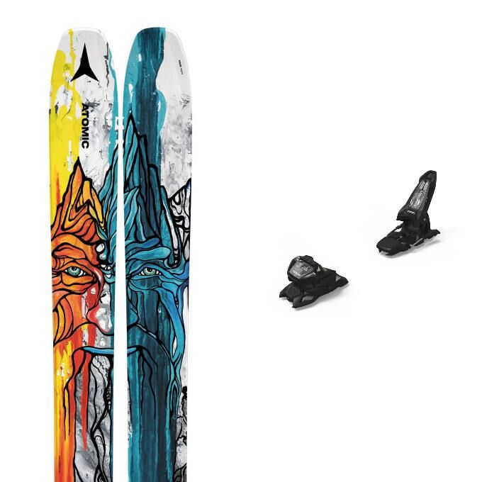 BENT CHETLER 120 184cm/ MARKER DUKE PT12 Atomic BENT CHETLER 120